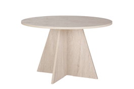 Hanah Home Mesa de Comedor Travertino